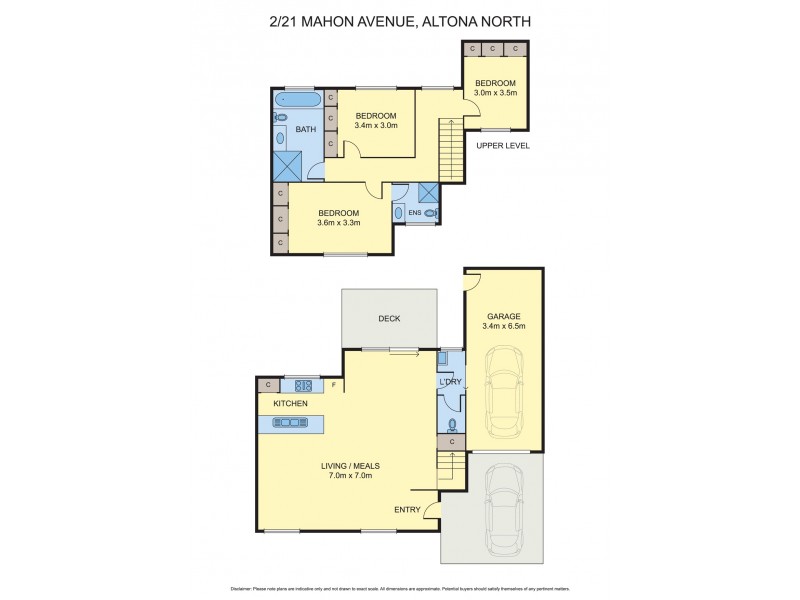 2/21 Mahon Ave, Altona North VIC 3025 Floorplan