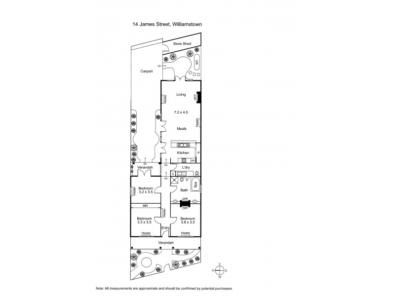 14 James Street, Williamstown VIC 3016 Floorplan