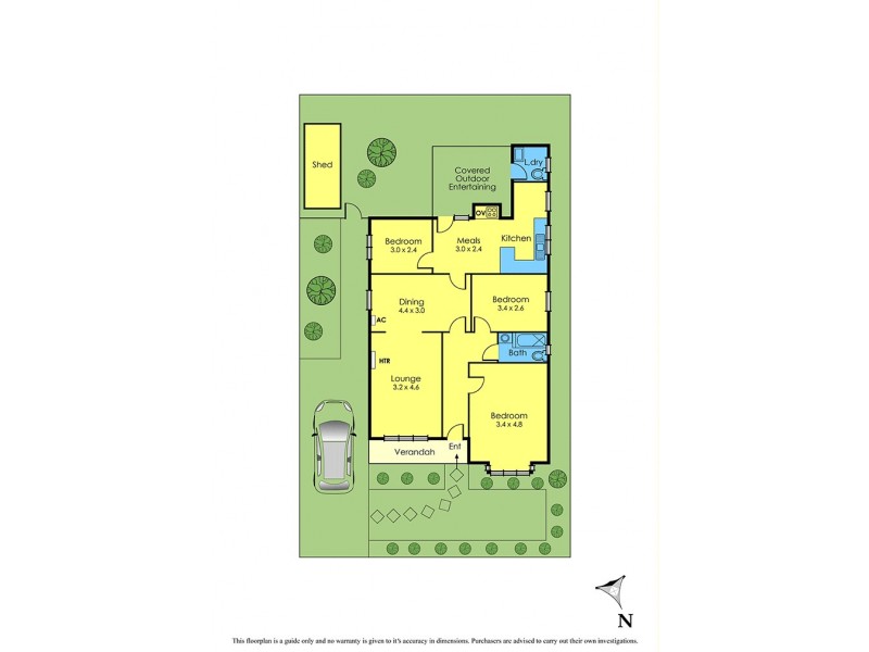 11 Howard Street, Maidstone VIC 3012 Floorplan