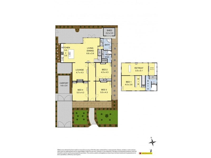 64 Pasco Street, Williamstown VIC 3016 Floorplan