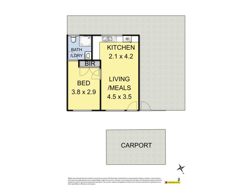 4/119 Park Crescent, Williamstown VIC 3016 Floorplan