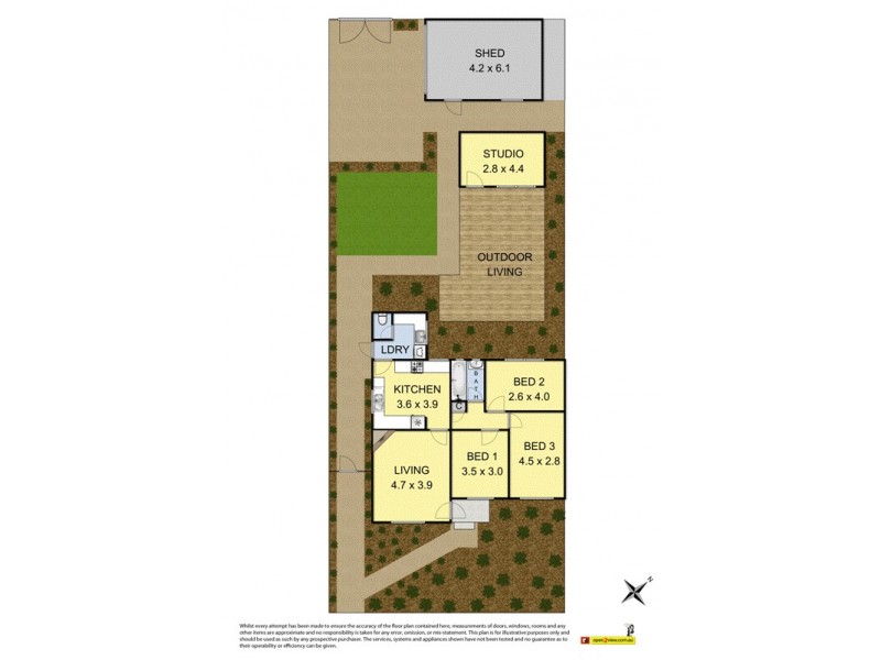 6 Edina Street, Williamstown VIC 3016 Floorplan