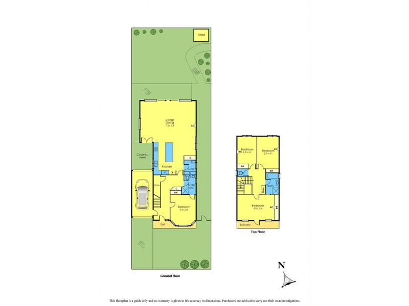 14 Bates Drive, Williamstown VIC 3016 Floorplan