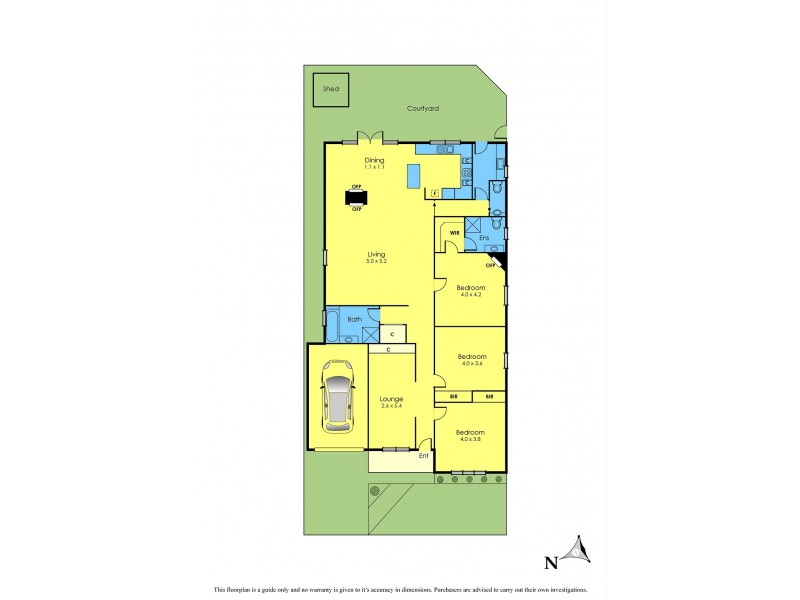 15 Bishop Street, Kingsville VIC 3012 Floorplan