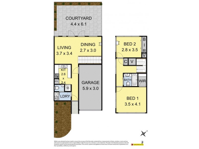 1/290-292 Nicholson Street, Seddon VIC 3011 Floorplan