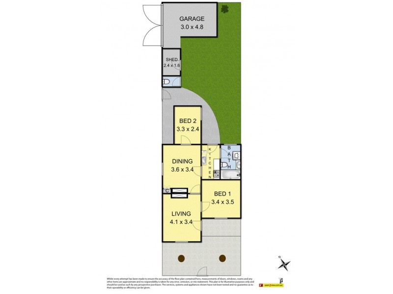 6 George Street, Yarraville VIC 3013 Floorplan
