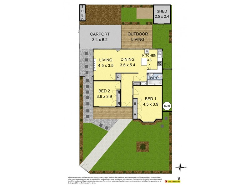 135 Elizabeth Street, Newport VIC 3015 Floorplan