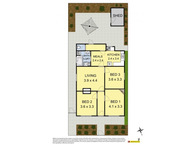 21 Avoca Street, Yarraville VIC 3013 Floorplan