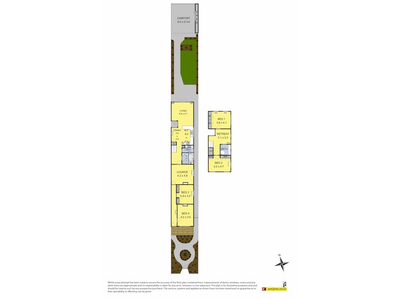 166 Osborne Street, Williamstown VIC 3016 Floorplan
