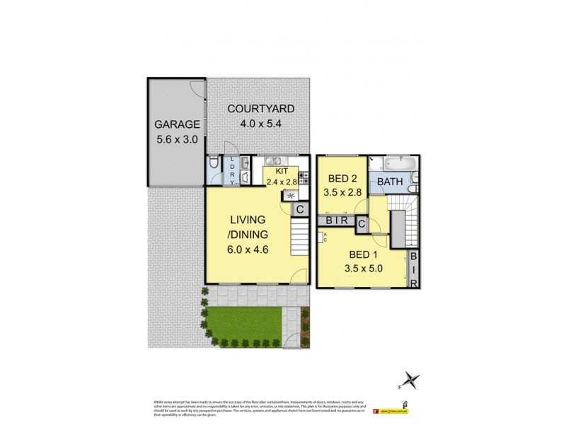 5/127 Ferguson Street, Williamstown VIC 3016 Floorplan
