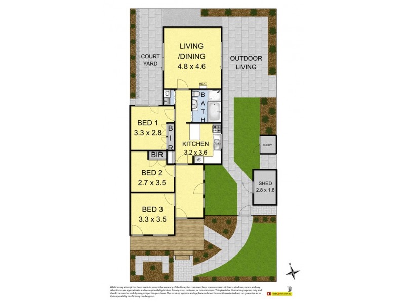 66 Ovens Street, Yarraville VIC 3013 Floorplan