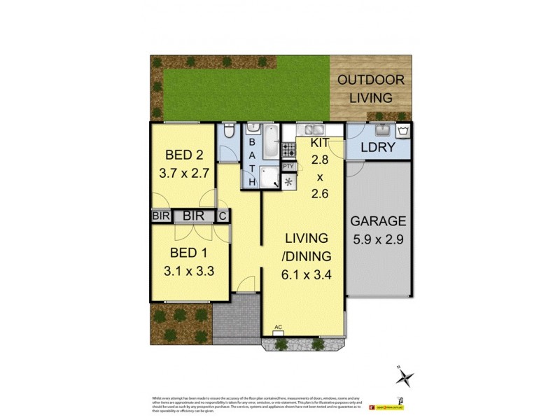 7/31 Elizabeth Street, Newport VIC 3015 Floorplan