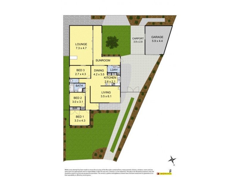 20 Simmons Drive, Seaholme VIC 3018 Floorplan