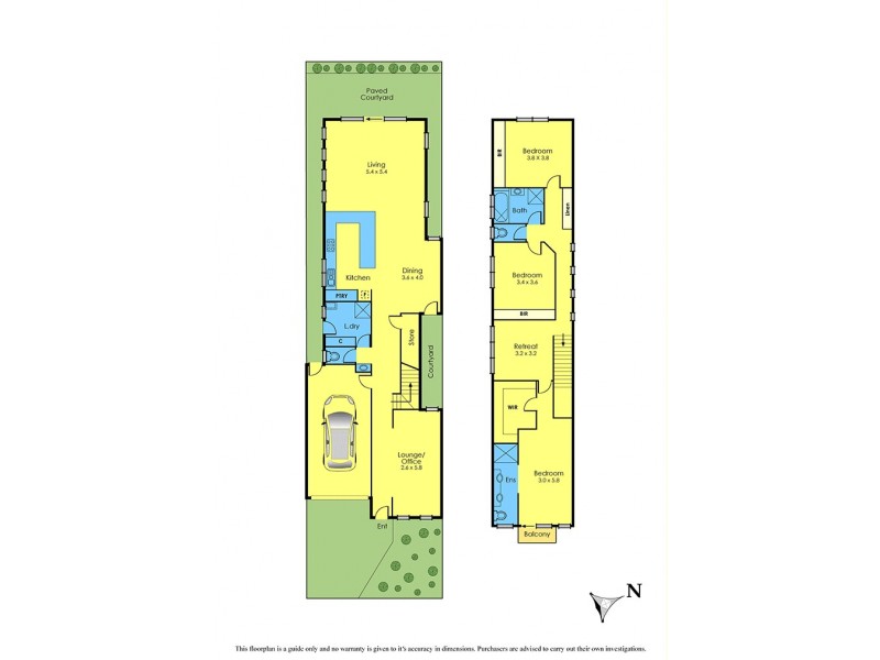 15 Dean Street, Yarraville VIC 3013 Floorplan