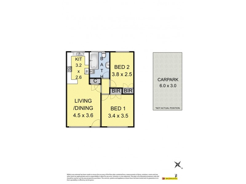 10/45 Oxford Street, Newport VIC 3015 Floorplan