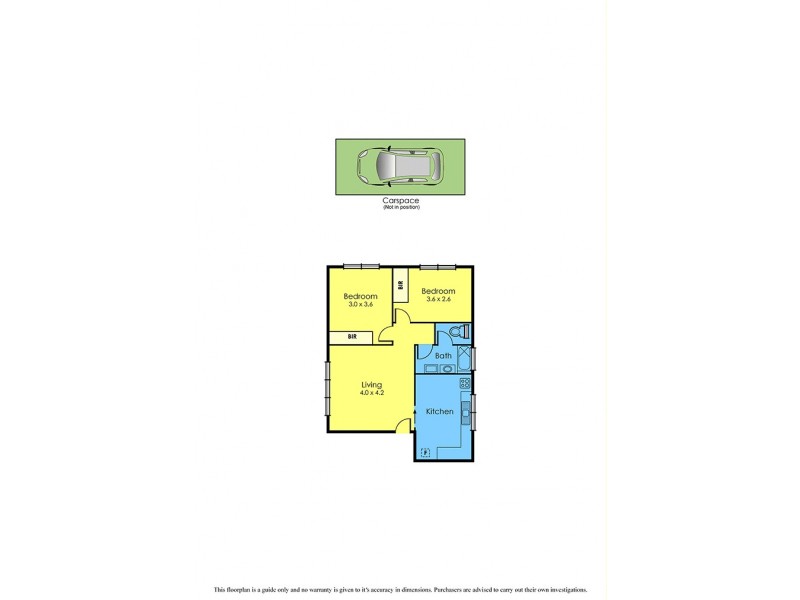 6/31 Edgar Street, Kingsville VIC 3012 Floorplan
