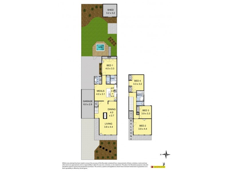 18 West Court, Williamstown VIC 3016 Floorplan