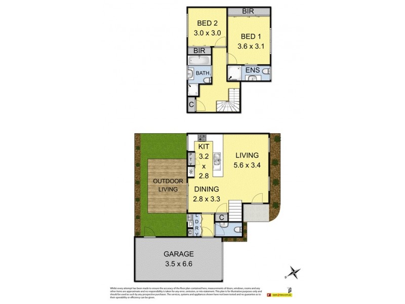 2/16 Mitchell Avenue, Altona North VIC 3025 Floorplan