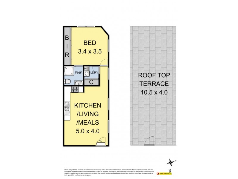 1/1 Cole Street, Williamstown VIC 3016 Floorplan