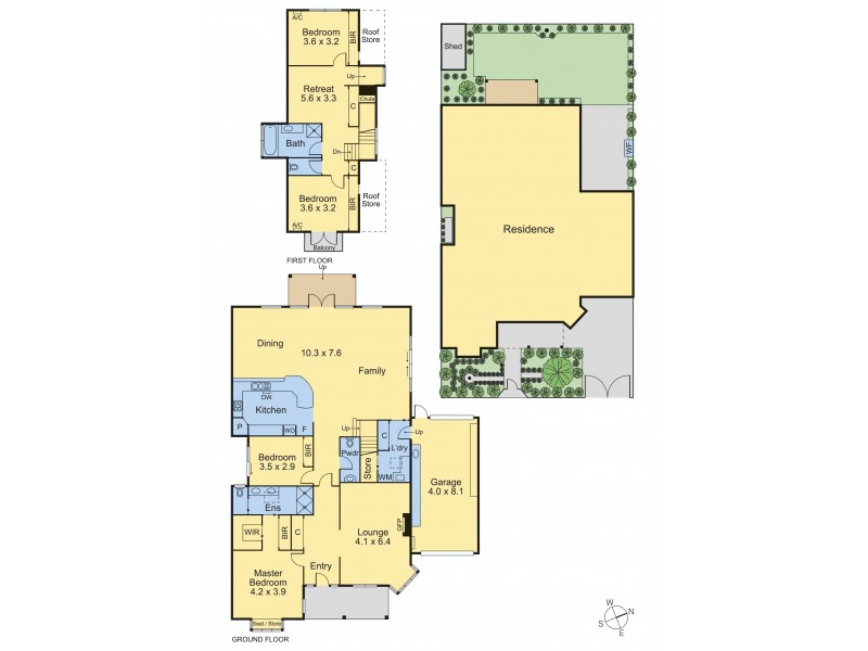 117 Power Street, Williamstown VIC 3016 Floorplan