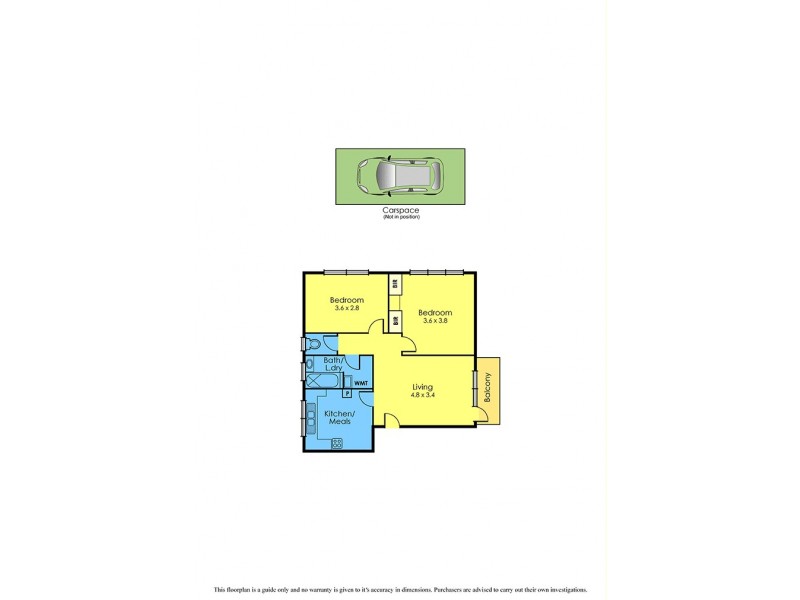 1/29 Champion Road, Williamstown VIC 3016 Floorplan