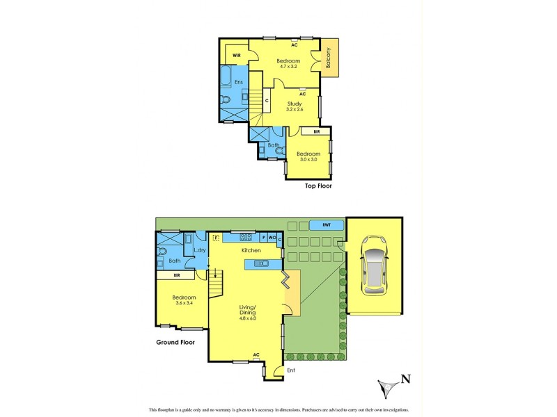 2/217 Woods Street, Newport VIC 3015 Floorplan