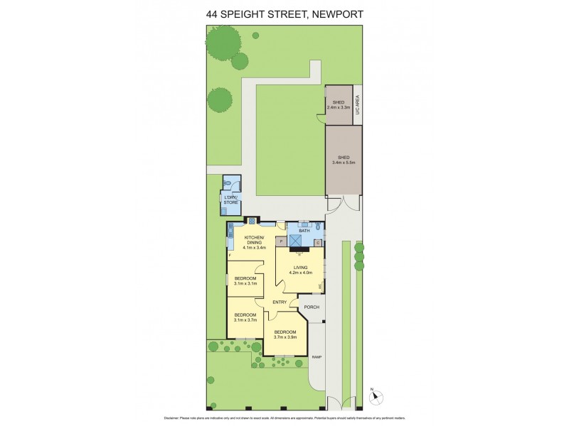 44 Speight Street, Newport VIC 3015 Floorplan