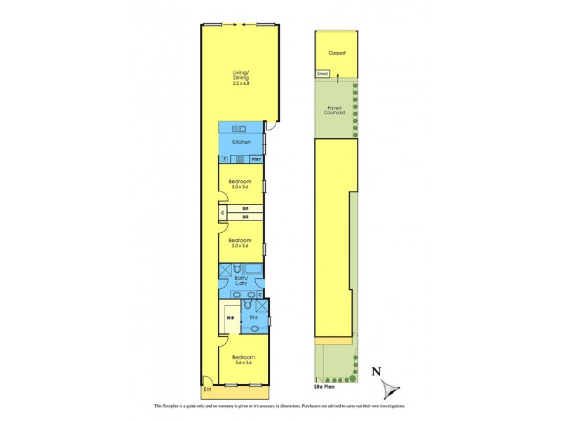 52 Florence Street, Williamstown VIC 3016 Floorplan