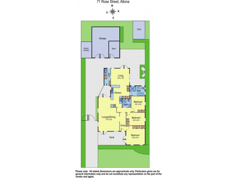 71 Rose Street, Altona VIC 3018 Floorplan