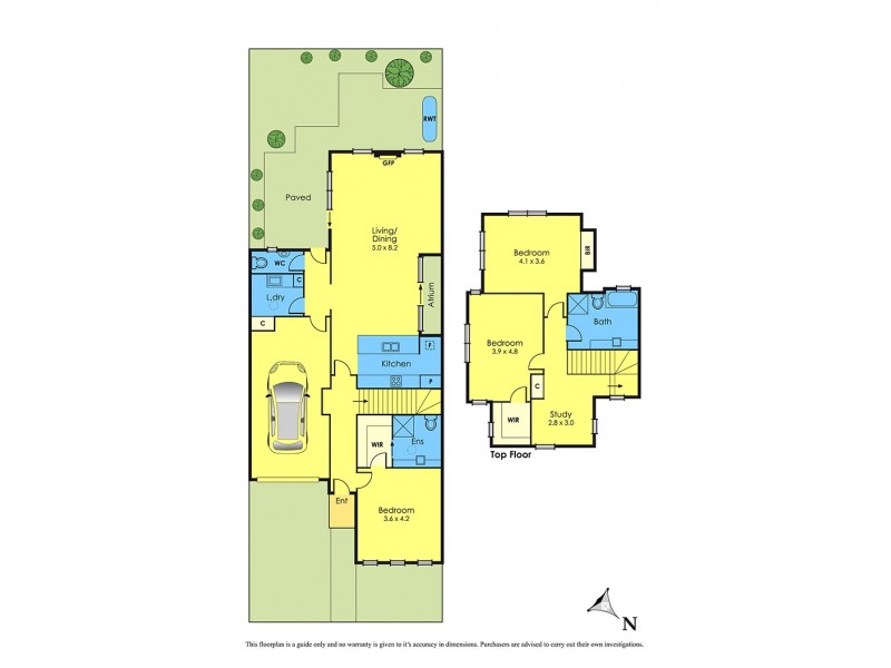 47 Aitken Street, Williamstown VIC 3016 Floorplan