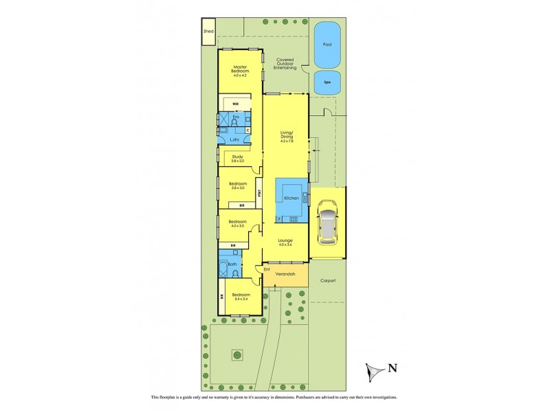 16 Ferguson Street, Spotswood VIC 3015 Floorplan