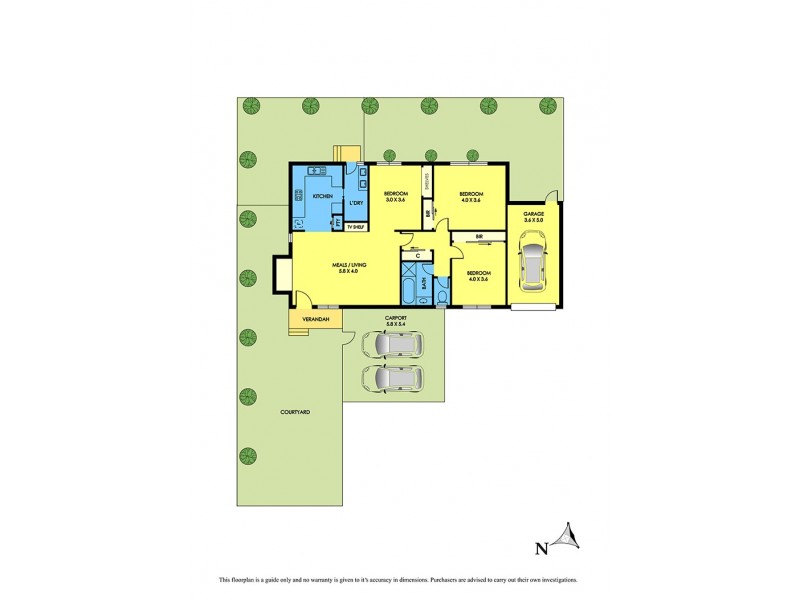 3/2 Upton Street, Altona VIC 3018 Floorplan