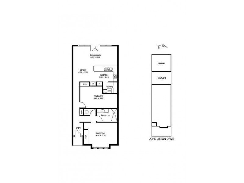 87 John Liston Drive, Newport VIC 3015 Floorplan