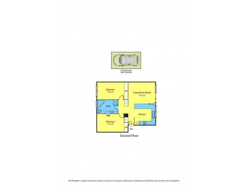 2/261 Esplanade, Altona VIC 3018 Floorplan