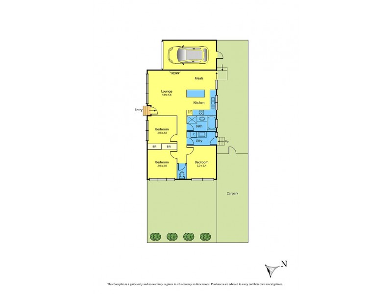 3/107 Blyth Street, Altona VIC 3018 Floorplan
