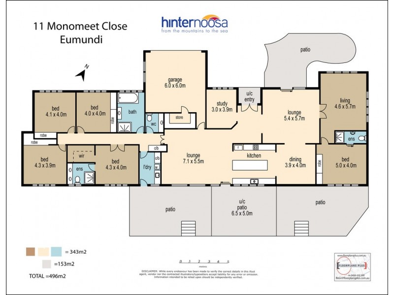 11 Monomeet Close, Eumundi QLD 4562 Floorplan
