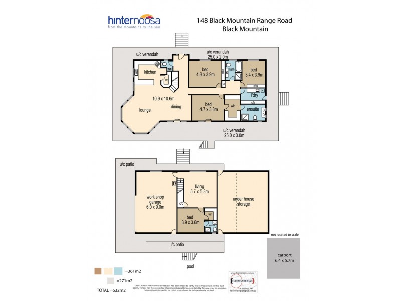 148 Black Mountain Range Road, Black Mountain QLD 4563 Floorplan