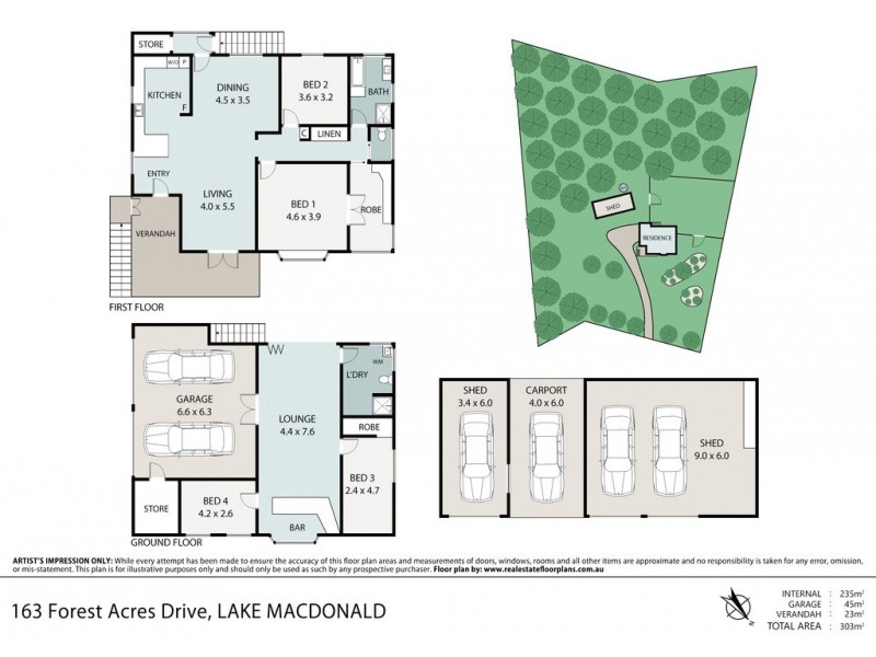 163 Forest Acres Drive, Lake Macdonald QLD 4563 Floorplan