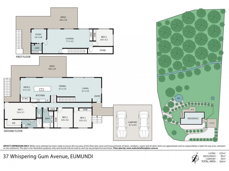37 Whispering Gum Avenue, Eumundi QLD 4562 Floorplan