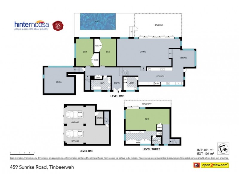 459 Sunrise Road, Tinbeerwah QLD 4563 Floorplan
