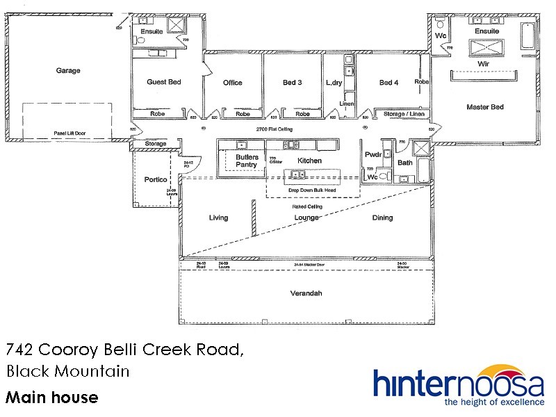 742 Cooroy Belli Creek Road, Black Mountain QLD 4563 Floorplan