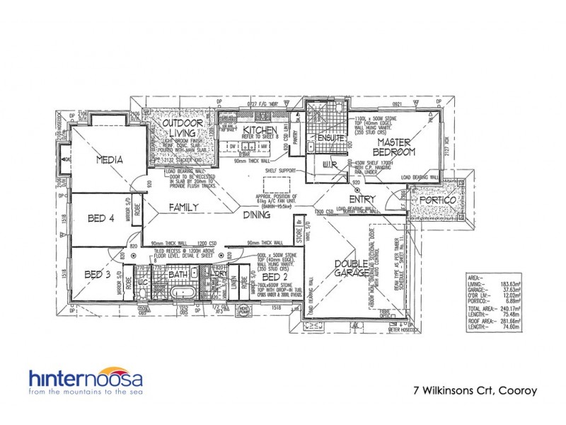 7 Wilkinsons Court, Cooroy QLD 4563 Floorplan