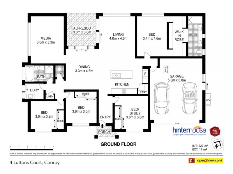 4 Luttons Court, Cooroy QLD 4563 Floorplan