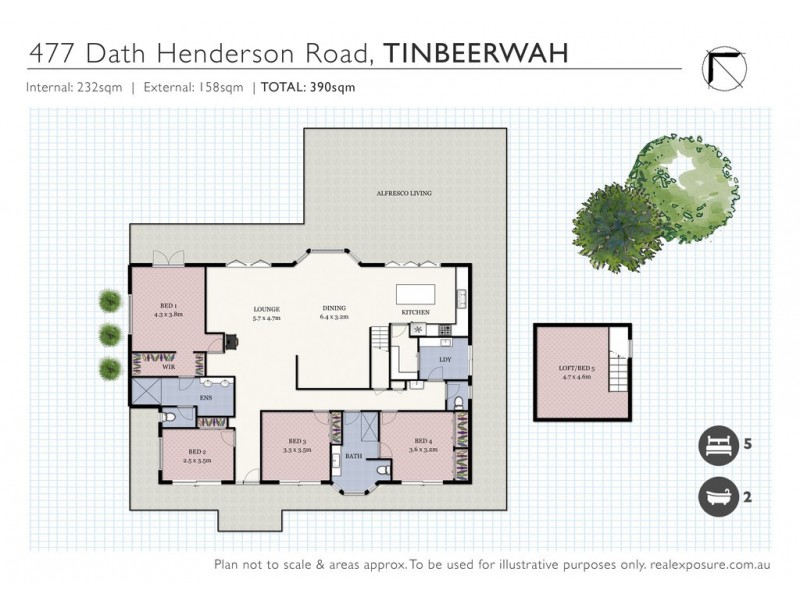 477 Dath Henderson Road, Tinbeerwah QLD 4563 Floorplan