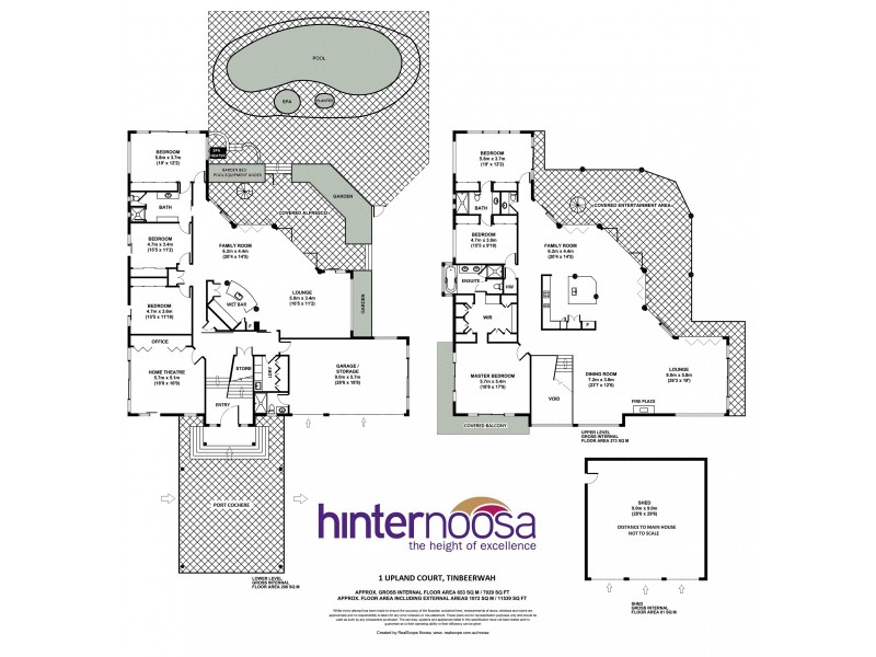 1 Upland Court, Tinbeerwah QLD 4563 Floorplan