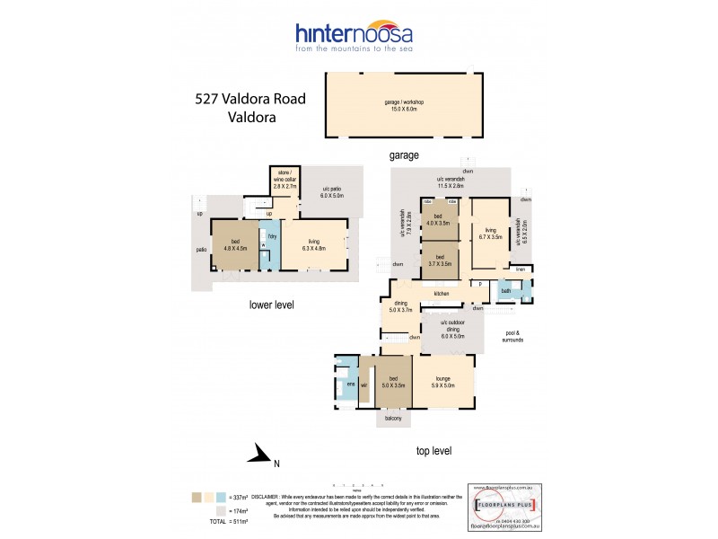 527 Valdora Road, Valdora QLD 4561 Floorplan