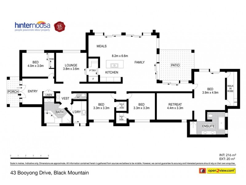 43 Booyong Drive, Black Mountain QLD 4563 Floorplan