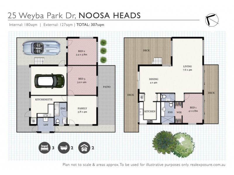 25 Weyba Park Drive, Noosa Heads QLD 4567 Floorplan