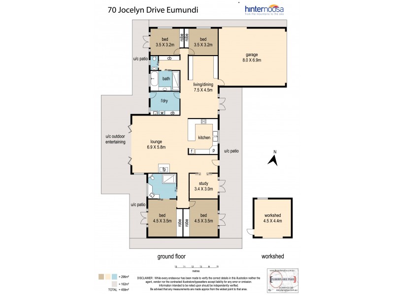 70 Jocelyn Drive, Eumundi QLD 4562 Floorplan