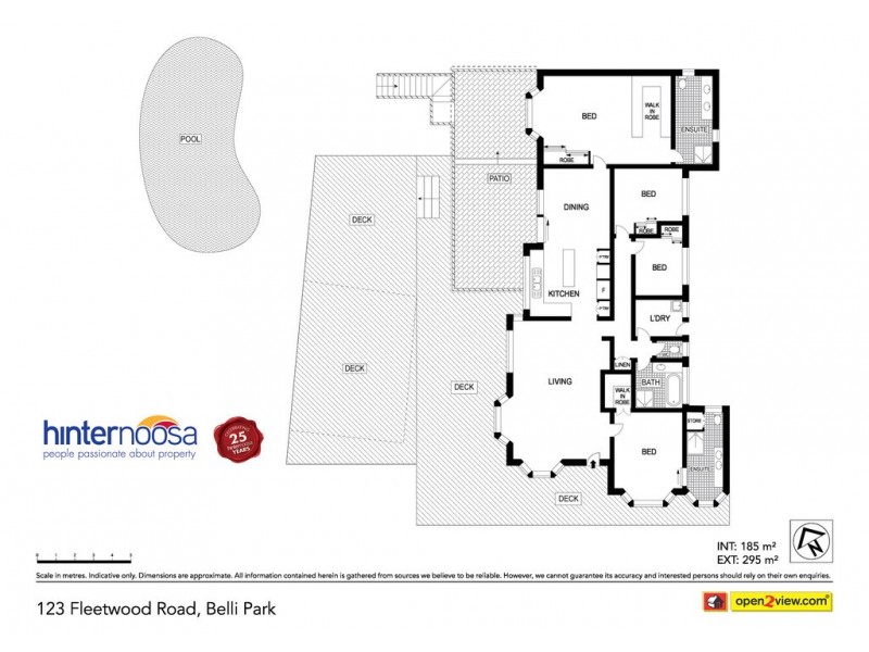 123 Fleetwood Rd, Belli Park QLD 4562 Floorplan
